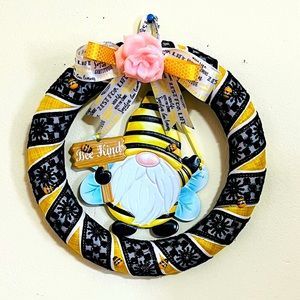 Handmade Be A Kind Human Spring 14” Wreath